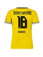 Borussia Dortmund Ethan Nwaneri #18 Replika Hemmakläder Dam 2026-27 Kortärmad
